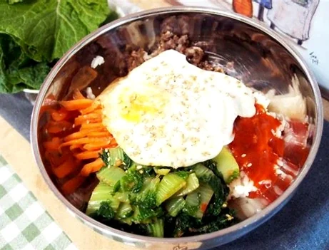 봄동 비빔밥 가격 이렇게 예시