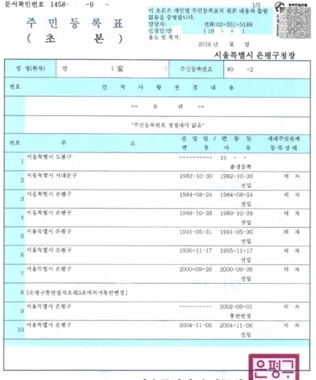 주민등록초본 2026