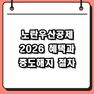 노란우산공제 가입방법 및 소득공제 혜택 중도해지 환급금 정리