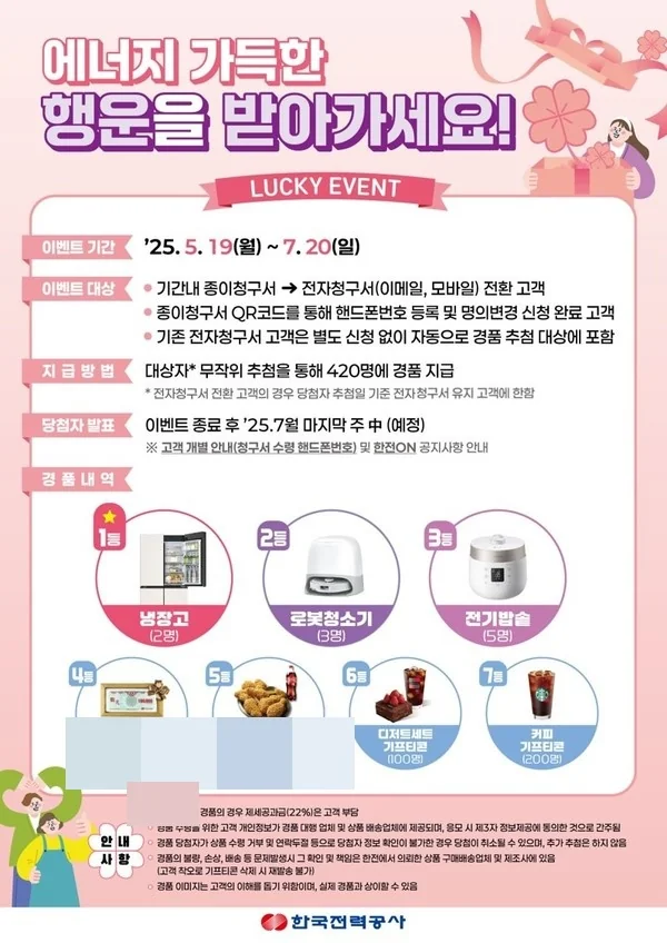 한전 전자청구서 2026 핵심 내용