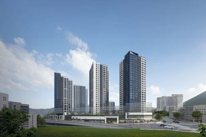 구명역 두산위브 트리니뷰 투시도 2026년 6월 설명 자료