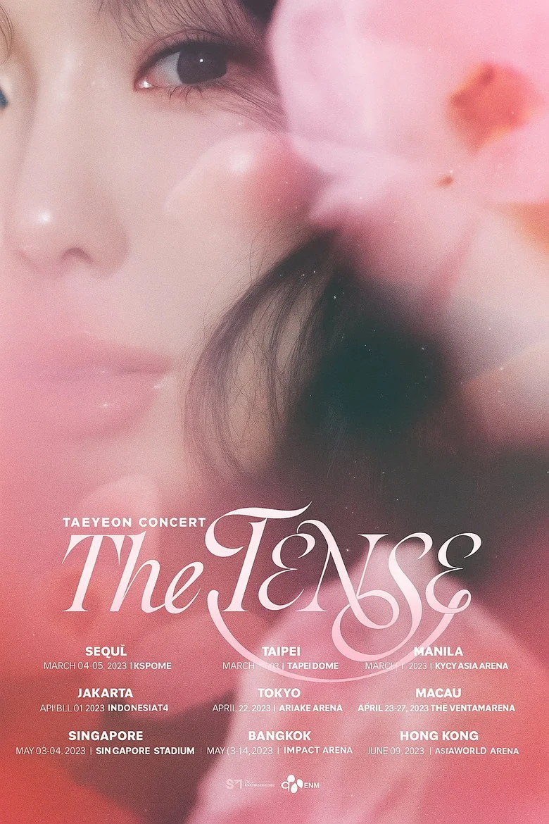 태연 The TENSE 포스터