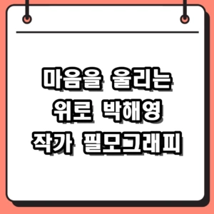 깊은 위로를 건네는 대사, 박해영 작가 필모그래피와 도서 출간