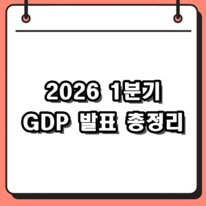 2026 1분기 GDP 발표 결과 총정리, 중국 및 홍콩 경제성장률의 파장
