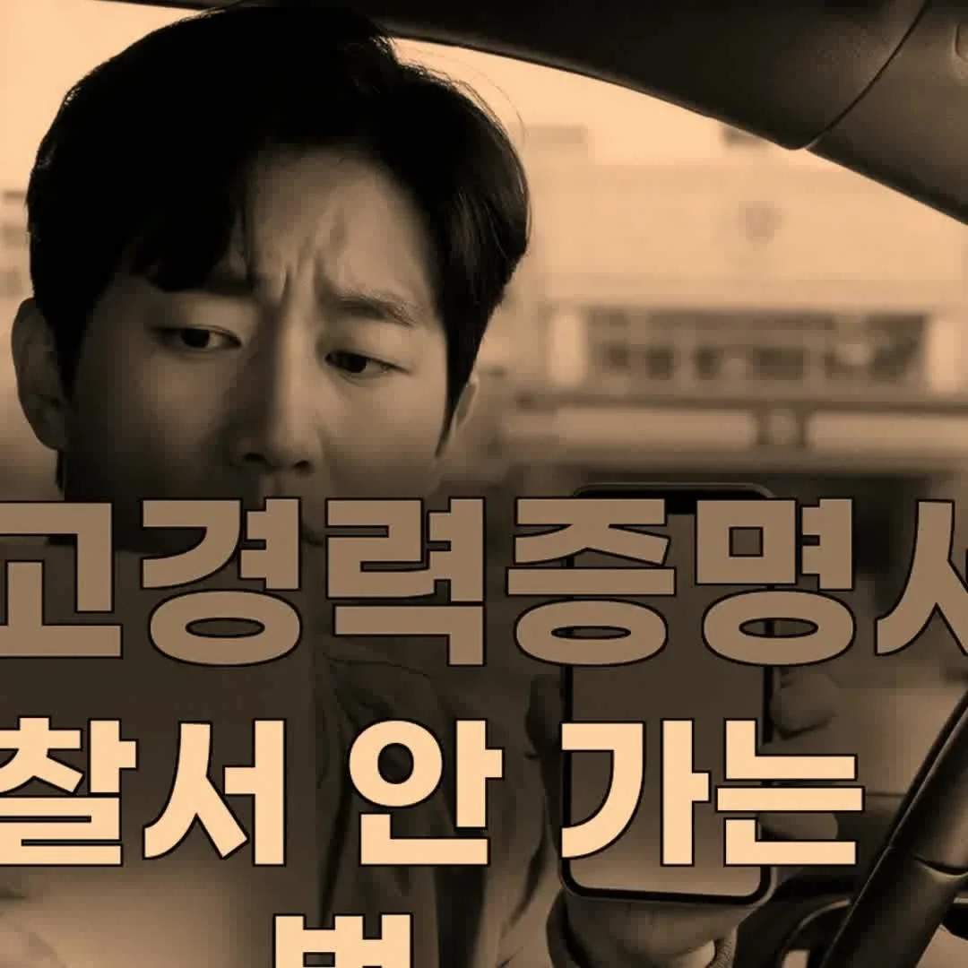무사고경력증명서 발급 2026년 6월